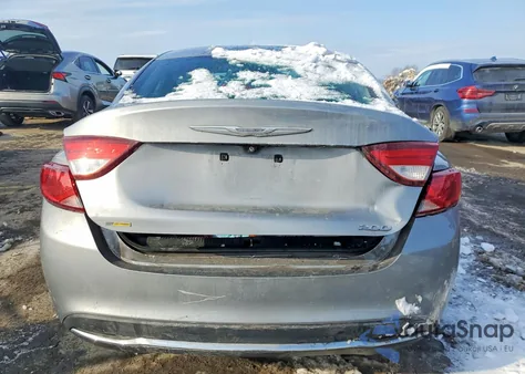 2015 Chrysler 200 Limited z USA, uszkodzony, nr VIN 1C3CCCAB9FN675108